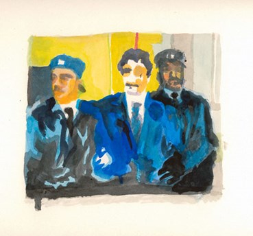 Painting, Sadra Baniasadi, Arresting The Hyper Power, 2012, 45334