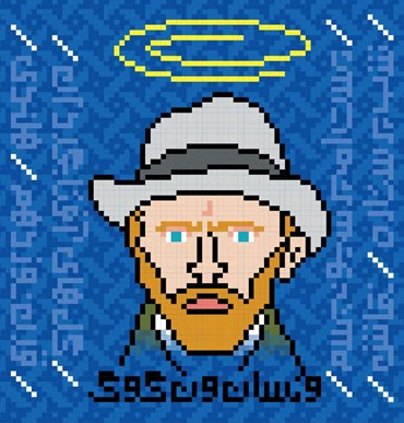 Vahid Bahrami, Vincent Van Gogh, 2022, 0
