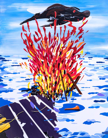 Painting, Hamidreza Azad, Untitled, 2025, 79150