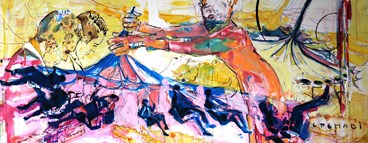 Painting, Elham Etemadi, Simin, 2022, 60664