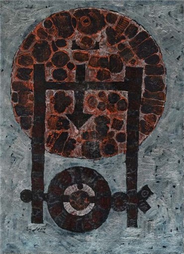 Painting, Mansour Ghandriz, Untitled, 1965, 6074