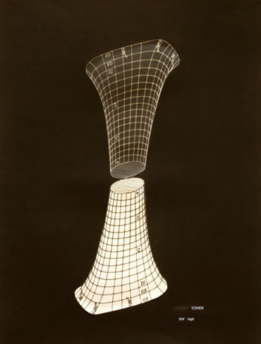 Print and Multiples, Siah Armajani, Ghost Tower, 1969, 69156