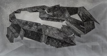 Painting, Atefeh Majidi Nezhad, Labyrinth 18, 2022, 75491