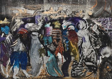 Painting, Ali Banisadr, Songs of Glory, 2024, 77541