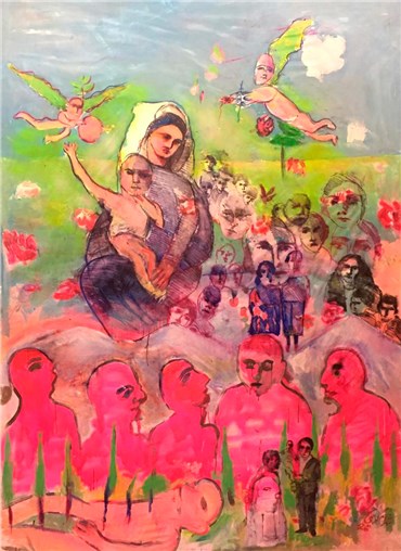 Painting, Shahram Karimi, Untitled, 2020, 38467