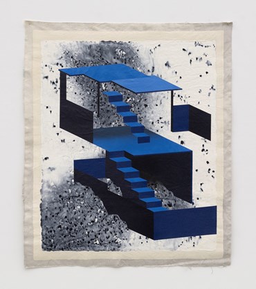 Painting, Asal Peirovi, Blue House, 2024, 78063