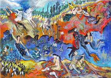 Painting, Seroj Barseghian, Untitled, 2004, 19511