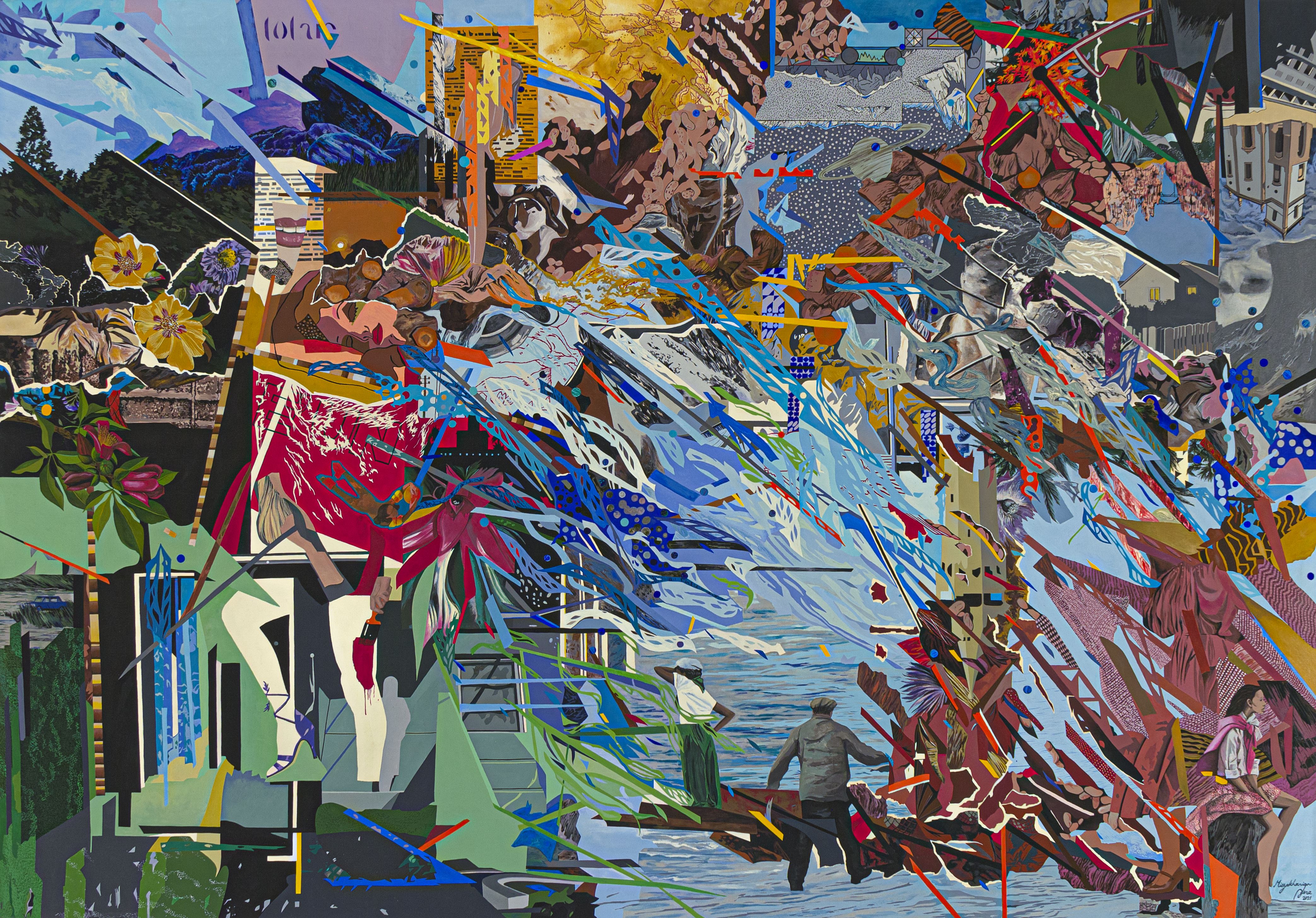Adena Mirzakhanian, Immortality of the Waves, 2021