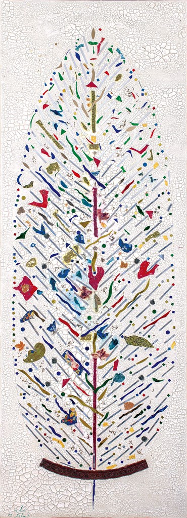 Mixed media, Maryam Salour, Nice Cedar No. 5 , 2023, 76532