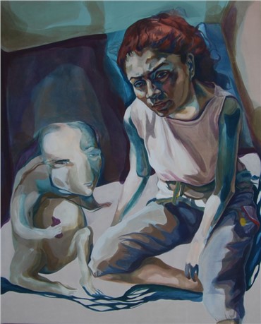 Painting, Shahrzad Monem, Untitled, 2010, 10858