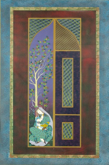 Painting, Farah Ossouli, Four Seasons (Fertility), 1998, 70702