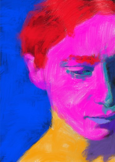 Painting, Farshid Mesghali, Untitled, 2021, 75049