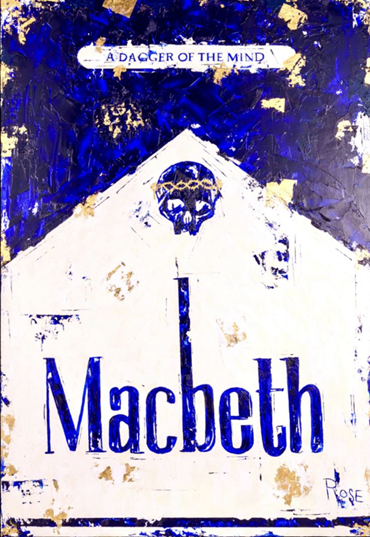 , Charlotte Rose, Macbeth (A Dagger of the Mind) in blue, 2023, 70636