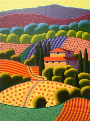 , Poul Webb, Tuscany Landscape, Italy, 2020, 36244