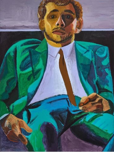 Painting, Morteza Khakshoor, Tube Rider No.8, 2023, 79698