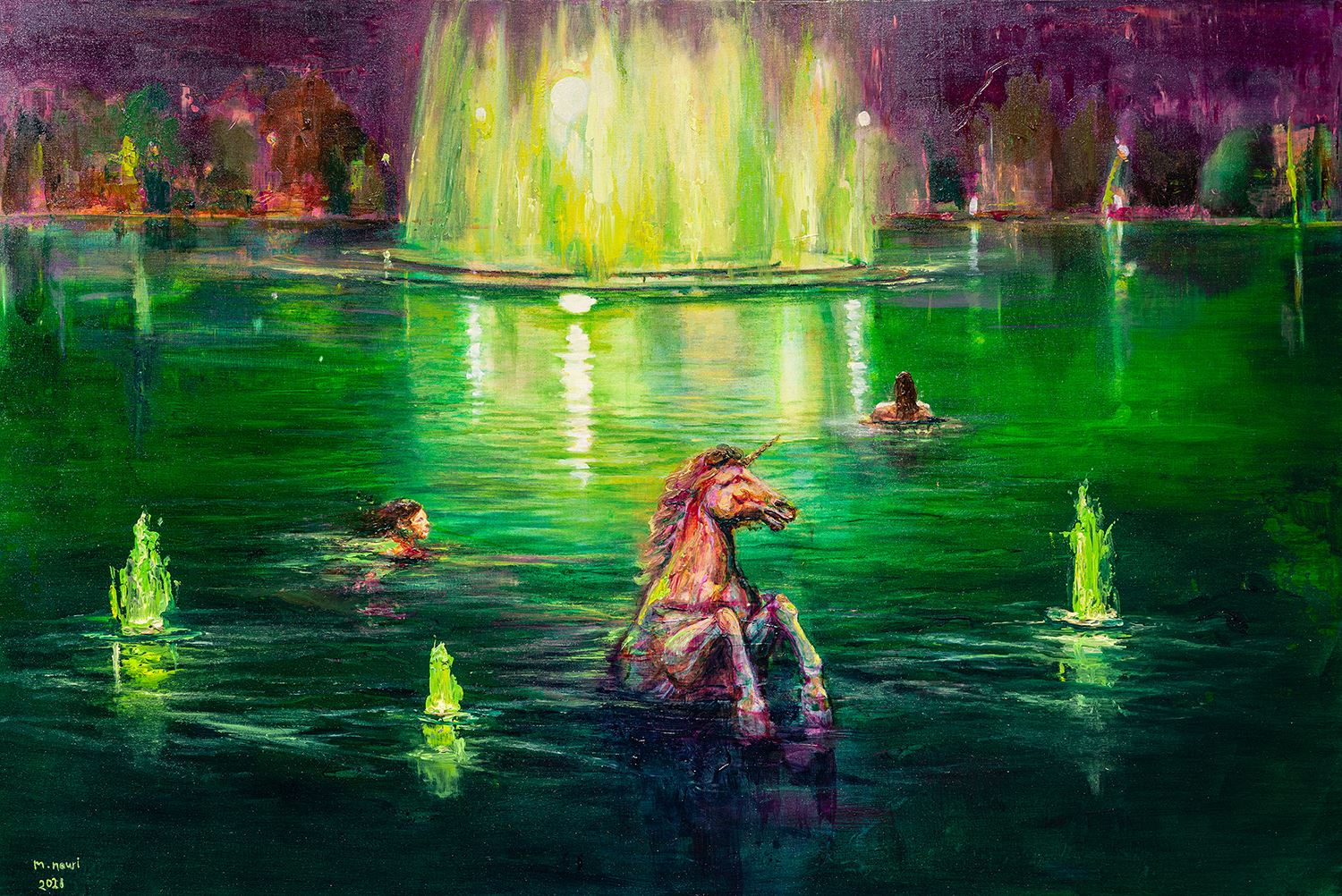 Mahsa Nouri, Sunken Light, 2021