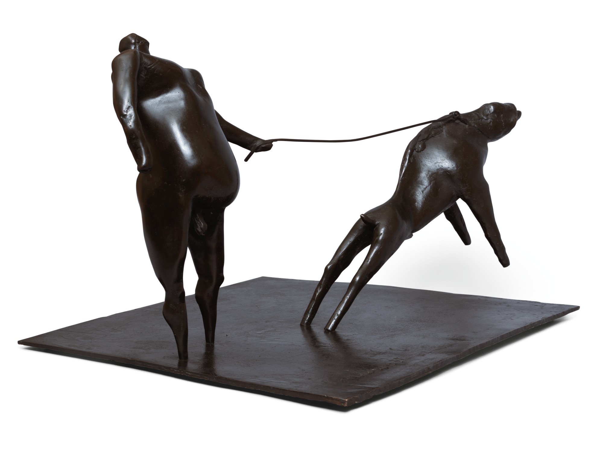 Bahman Mohassess, Uomo Col Cane: II Potere, 1977