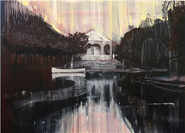 Painting, Mehdi Farhadian, Park e Aminodowle, 2020, 26329