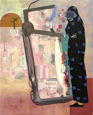 Painting, Taha Heydari, Real Violence, 2021, 39731