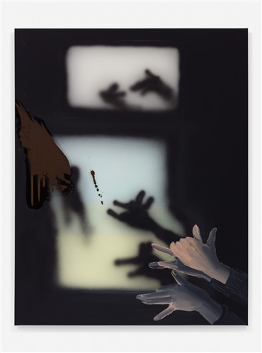 Painting, Tala Madani, Shadow Projection, 2018, 19860