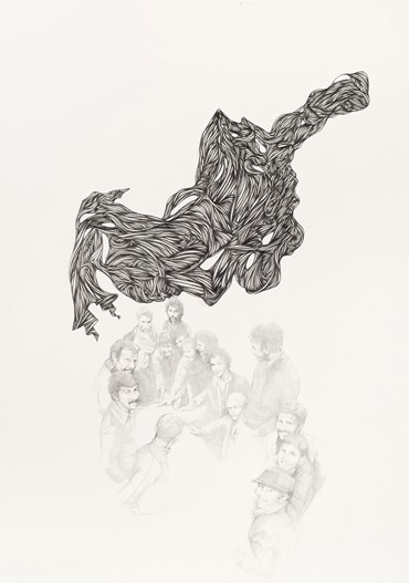 Drawing, Mojgun Bakhtiari, Untitled, 2021, 42255