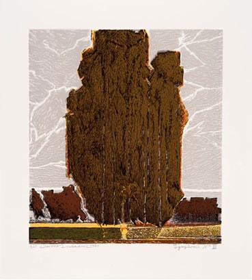 Printmaking, Davood Emdadian, Symphonie No.3, 1990, 60020