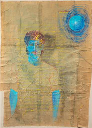 Painting, Khosrow Hasanzadeh, Self-Portrait, 1990, 21738