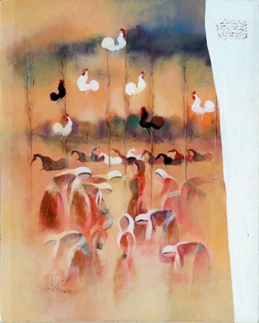 Painting, Mohammadali Taraghijah, Untitled, , 50093
