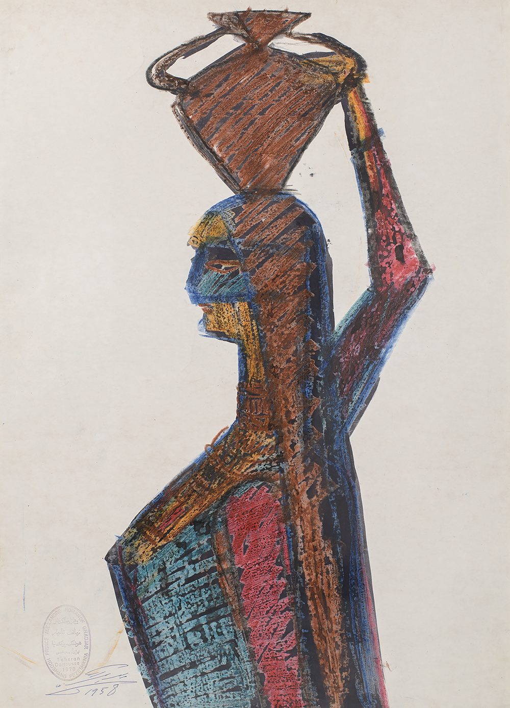 Houshang Pezeshknia, Untitled, 1958