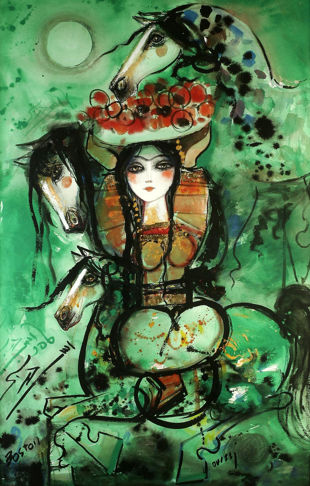 Nasser Ovissi, The Girl, 2001