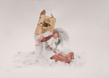 Painting, Parisa Abbasi, Life Room, 2024, 74116