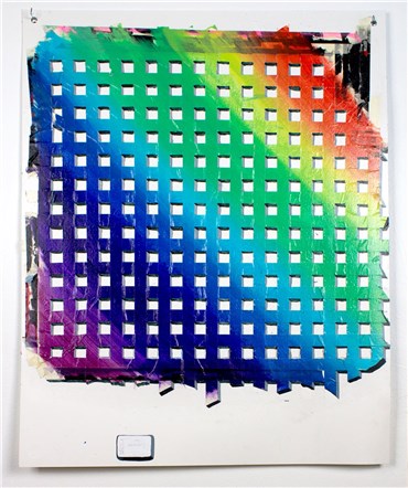 Painting, Ziba Rajabi, Memory of Rainbow, , 35078