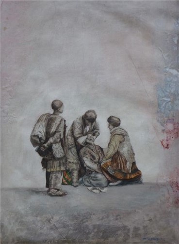 Painting, Ghasem Hajizadeh, Untitled, 1991, 6095