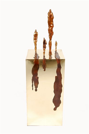 Sculpture, Adeleh Farzindar, Men and Shadows, , 22349
