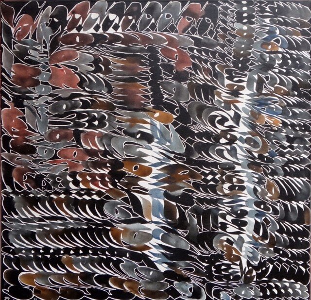 Charles Hossein Zenderoudi, Untitled, 1971