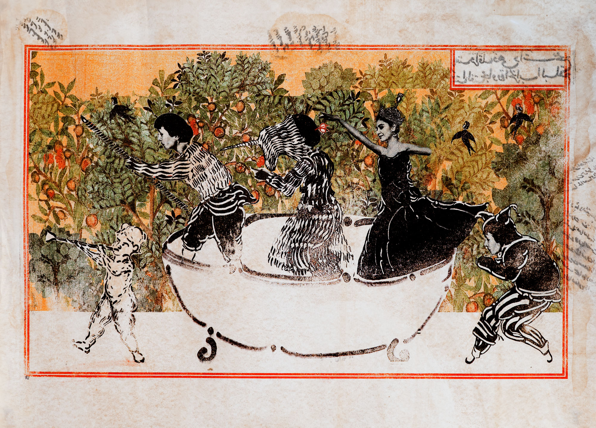 Mohammad Barrangi, Fantasyland No.6, 2022