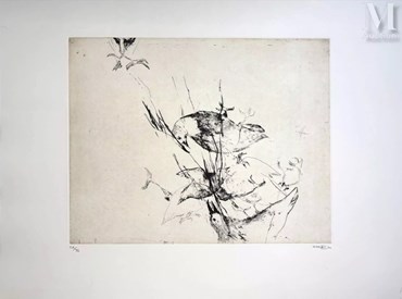 Printmaking, Marjan Seyedin, Birds, , 82540