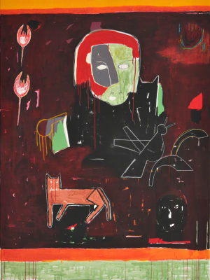 Farshad Farzankia, Desire Sparked a Flame in the Eyes, 2017