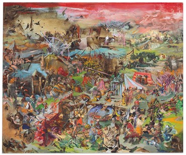 Painting, Ali Banisadr, Home, 2008, 19300