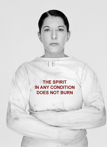 , Marina Abramovic, The Spirit in Any Condition Does Not Burn, 2011, 78266