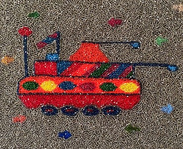 Mixed media, Sissi Farassat, Tank, 2023, 75087