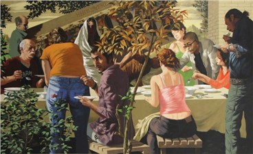Painting, Mehrdad Mohebali, The Last Supper II, 2011, 6520