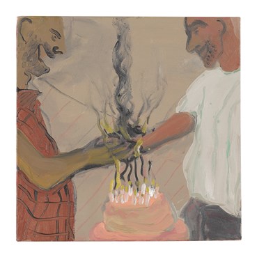 Painting, Tala Madani, Handshake, 2006, 21676