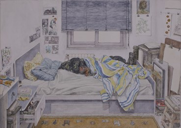 Painting, Erfan Rouhina, Untitled, 2022, 80155