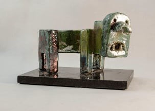 Sculpture, Parviz Tanavoli, Lion, 2015, 75402
