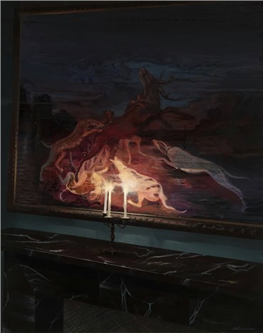 Painting, Mehdi Farhadian, Untitled, 2020, 26137