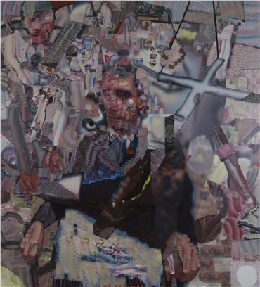 Painting, Taha Heydari, Minister of Public Enlightenment, 2016, 27512