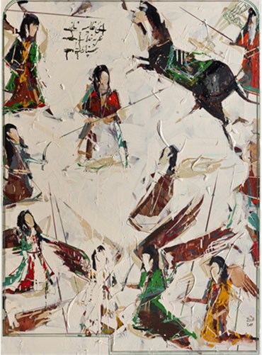 Painting, Shahriar Ahmadi, Untitled, 2011, 333