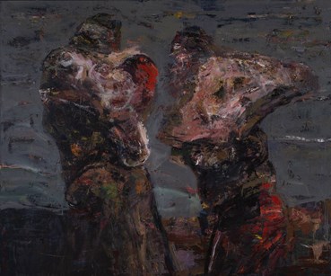 Painting, Ali Zakeri, Walking Through the Darkness 04, 2023, 76899