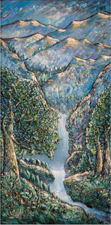 Painting, Ahmad Esfandiari, Untitled, 2004, 83805